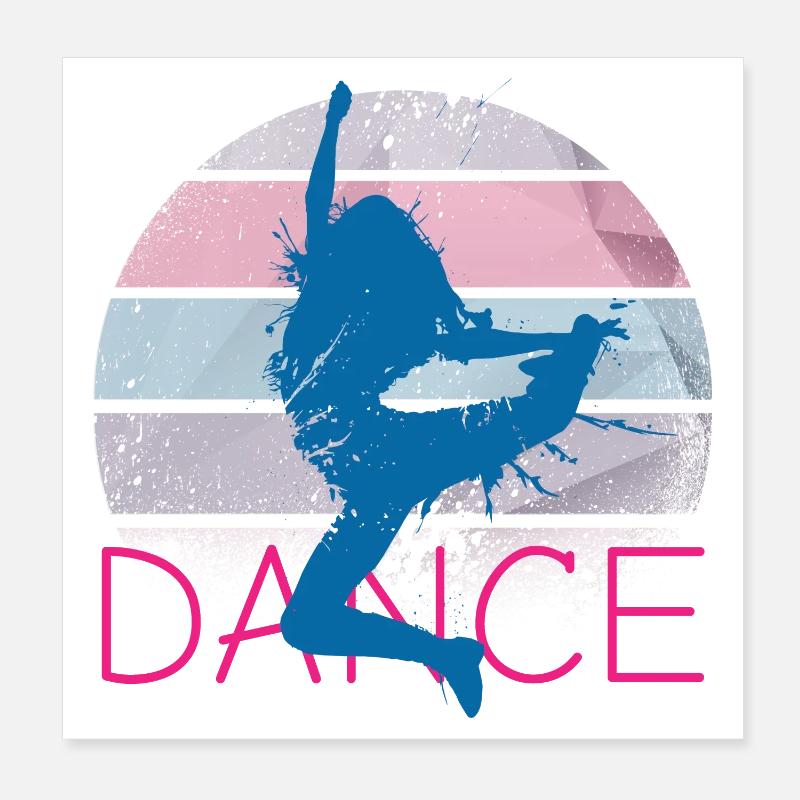 dance 2021 Poster 20 x 20 cm