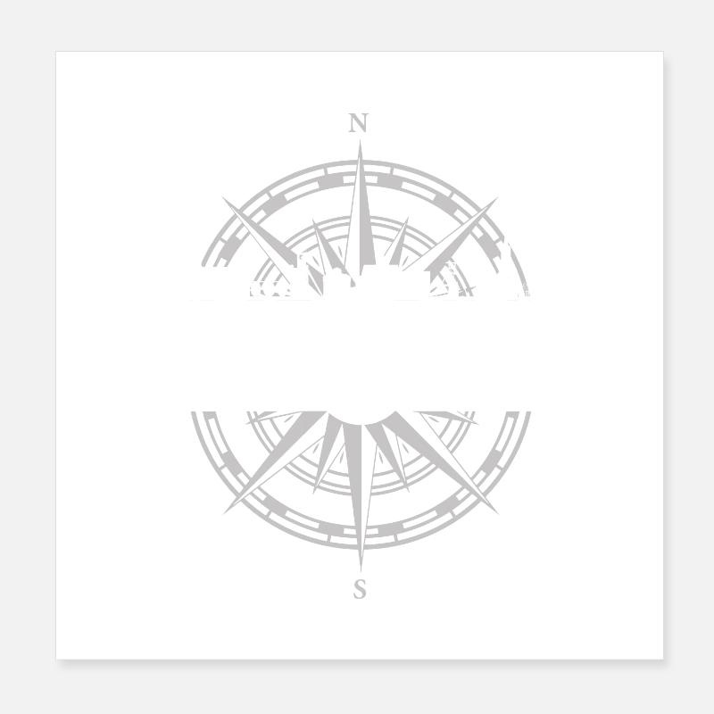 Skyline Bottrop Poster 20x20 cm