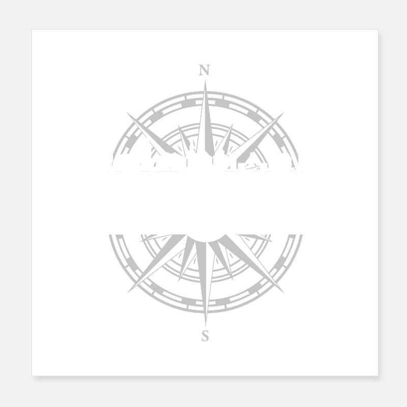 Skyline Hamm Poster 20x20 cm