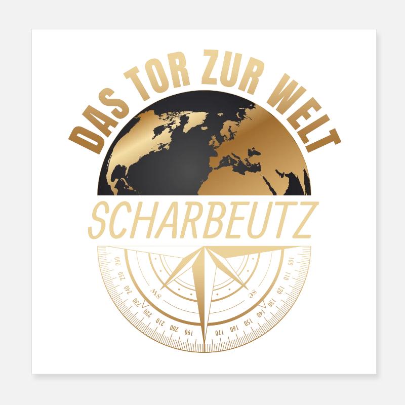 Das Tor zur Welt - Scharbeutz Poster 20x20 cm