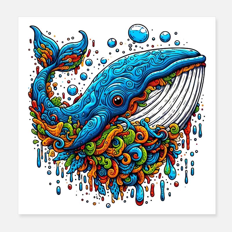 Wal Poster 20x20 cm