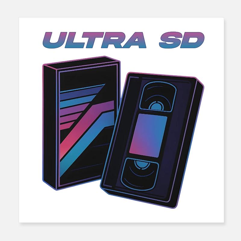 Ultra SD Poster 20 x 20 cm
