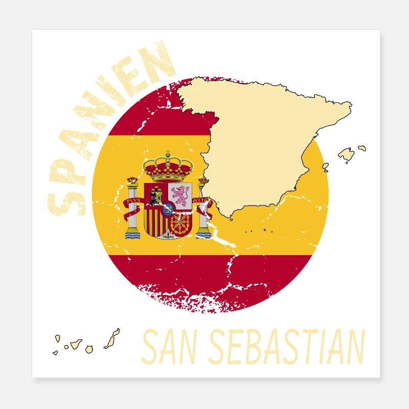 Saint-Sébastien Poster 20 x 20 cm