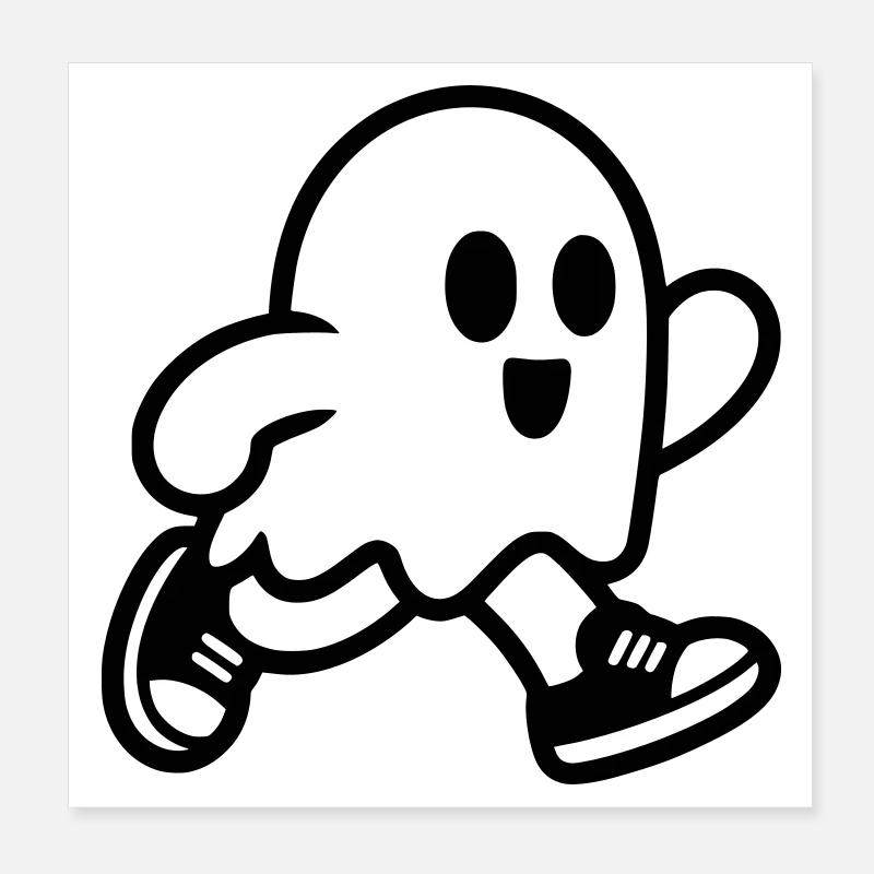 Geist Poster 20x20 cm