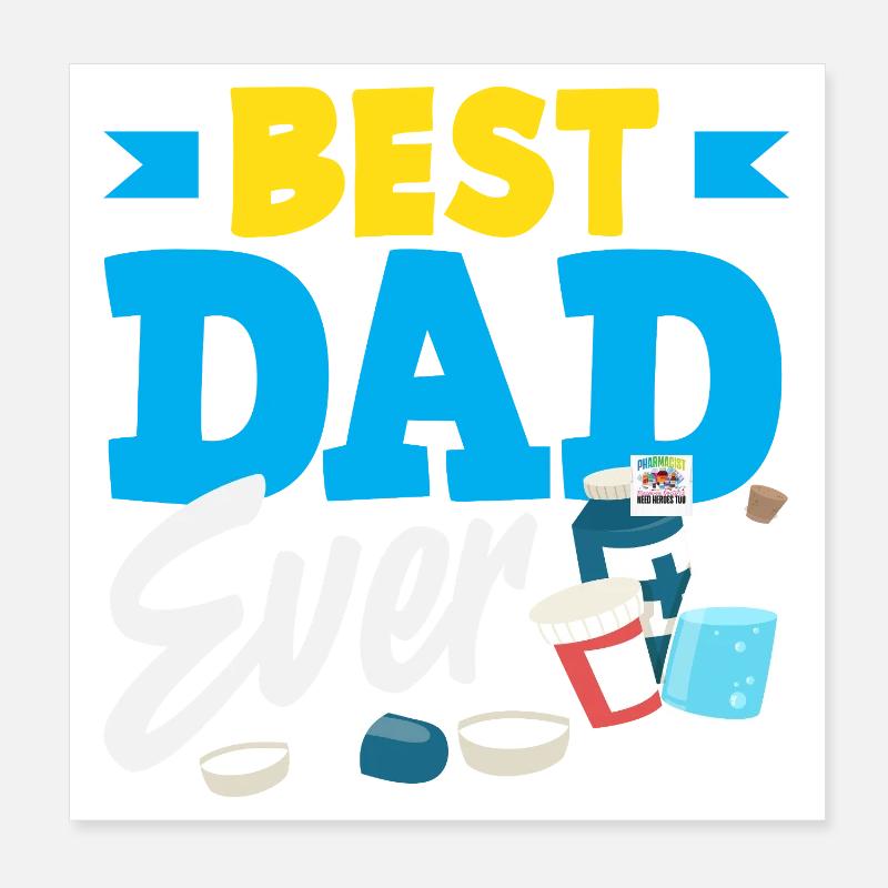 Apotheker Pharmazeutisch-technischer Poster 20x20 cm