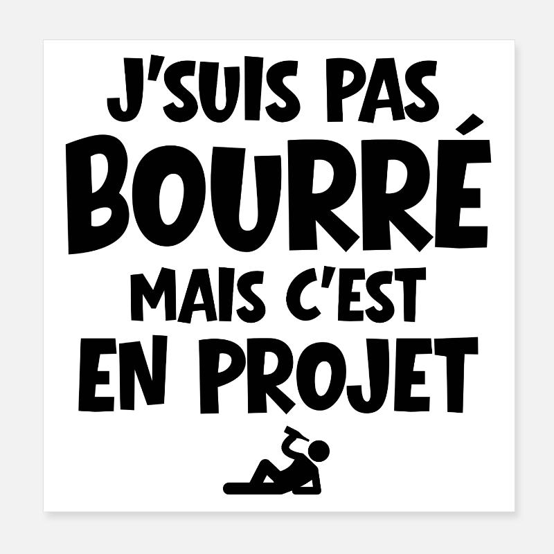 alcool, festif, boire Poster 20 x 20 cm