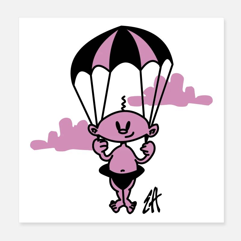 bébé Poster 20 x 20 cm