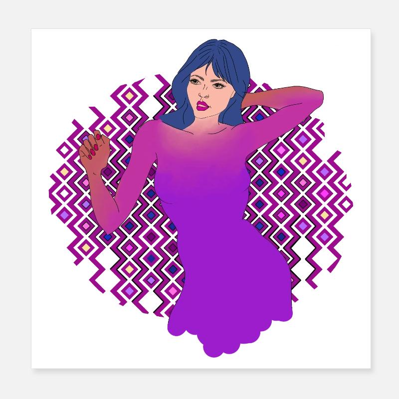 Danser Poster 20 x 20 cm