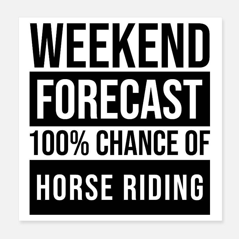 cavalier Poster 20 x 20 cm