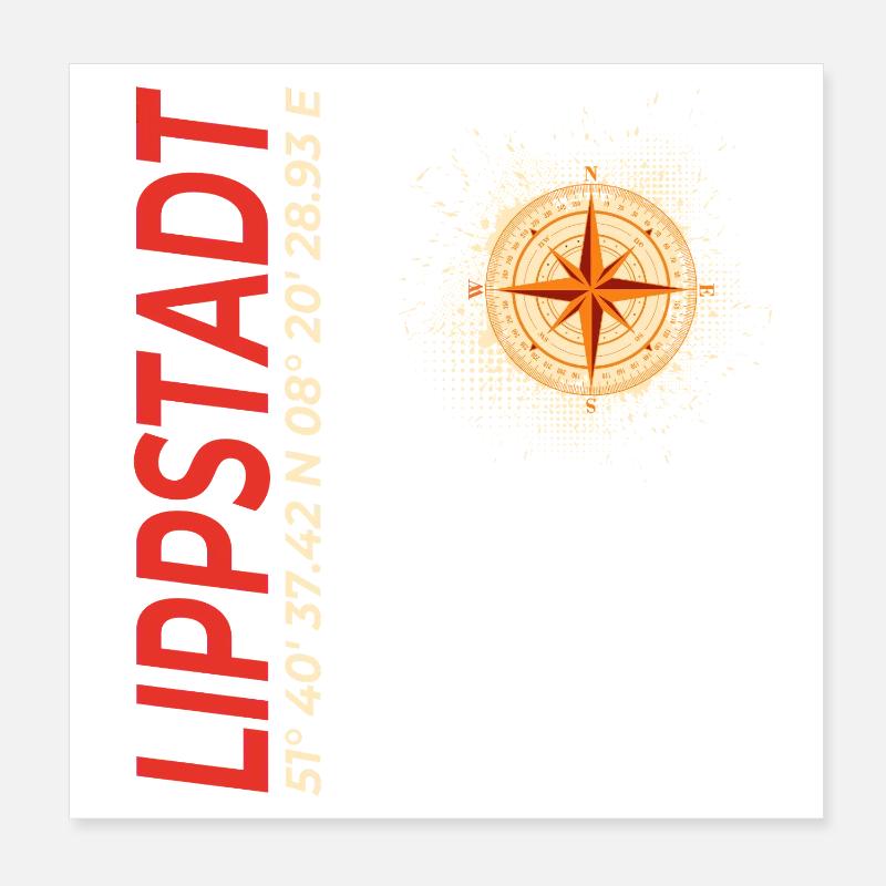 Lippstadt Poster 20x20 cm