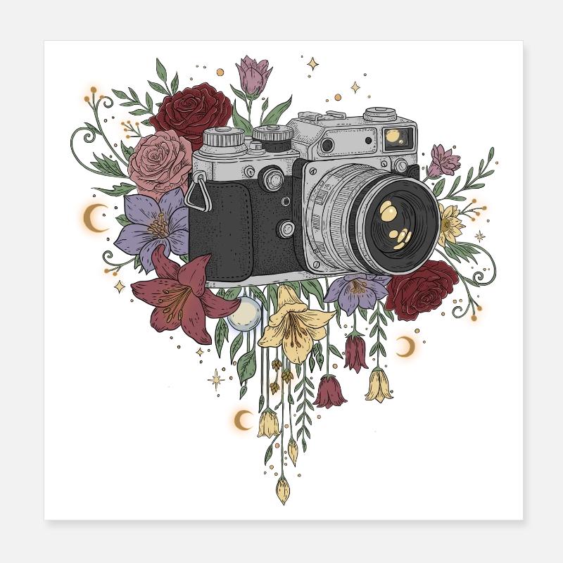 A great camera Poster 8" x 8" (20x20 cm)