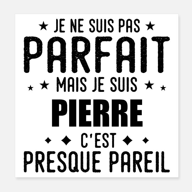 Stein: authentisch, unvollkommen, oben, Perfektion Poster 20x20 cm