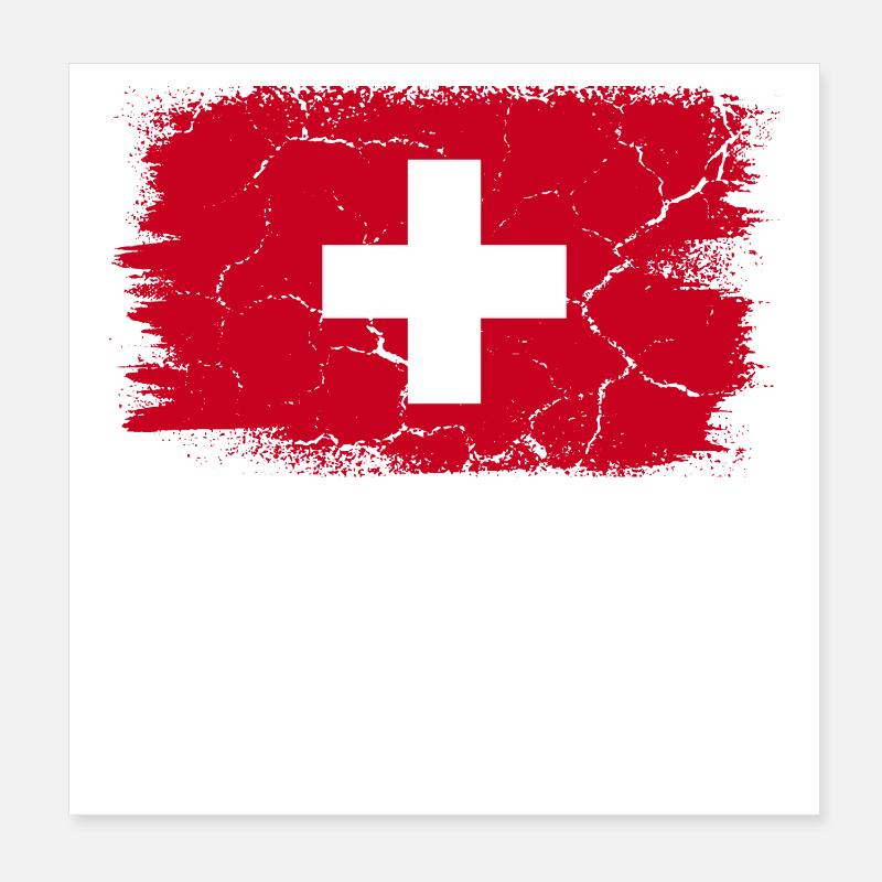 Genf Poster 20x20 cm