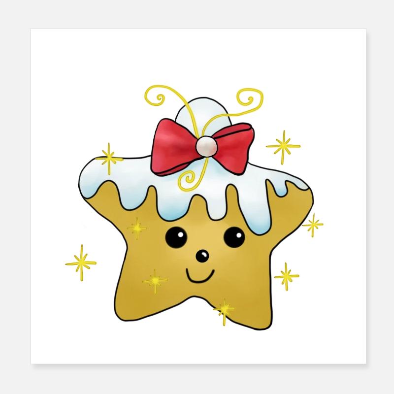 Kleiner_Stern Poster 20x20 cm