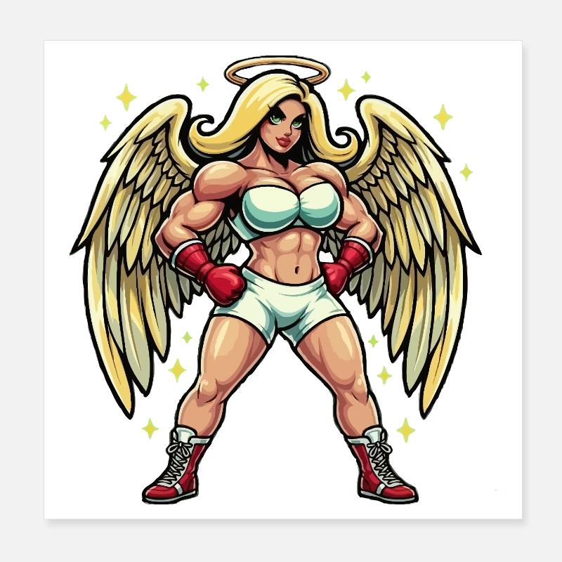 Ange Gardien Poster 20 x 20 cm