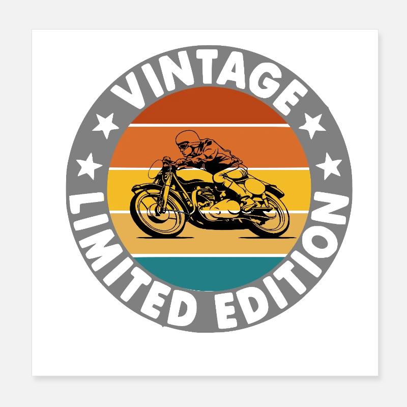 Weinlese Poster 20x20 cm