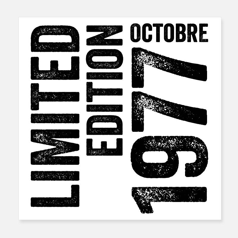 1977 Poster 20 x 20 cm