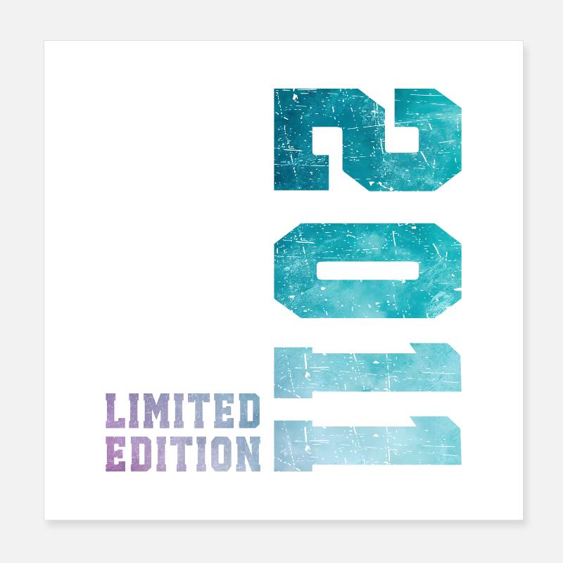2011 15th Anniversary Limited Edition Poster 8" x 8" (20x20 cm)