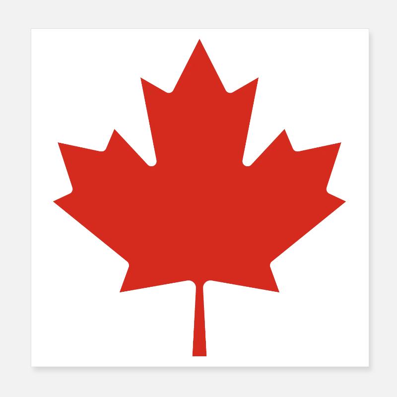 Montrez vos couleurs – Canada Poster 20 x 20 cm