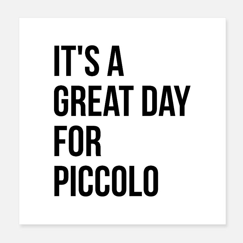 Piccolo Poster 8" x 8" (20x20 cm)