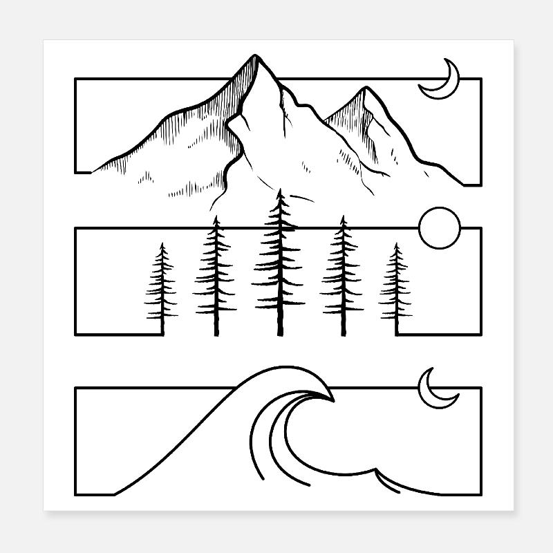 UntitledDesign Poster 8" x 8" (20x20 cm)