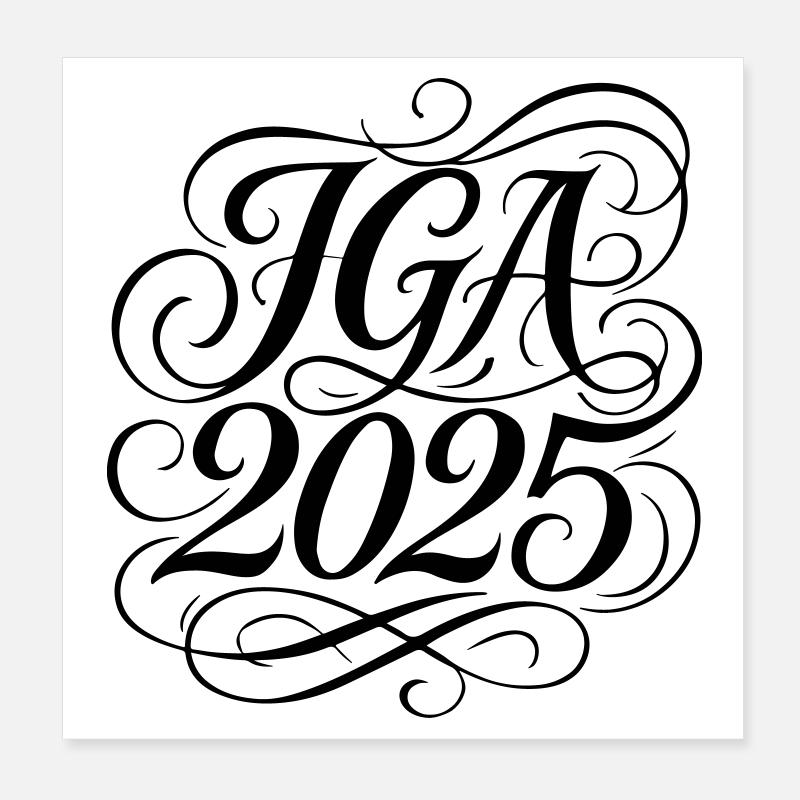 JGA 2025 Poster 20 x 20 cm