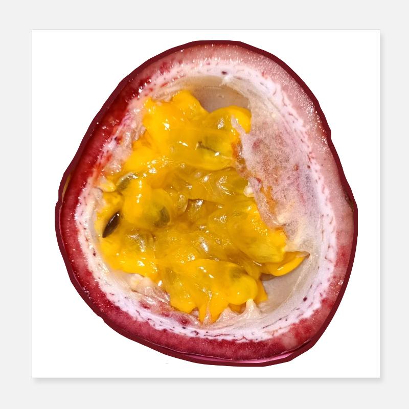Fruit de la passion Poster 20 x 20 cm