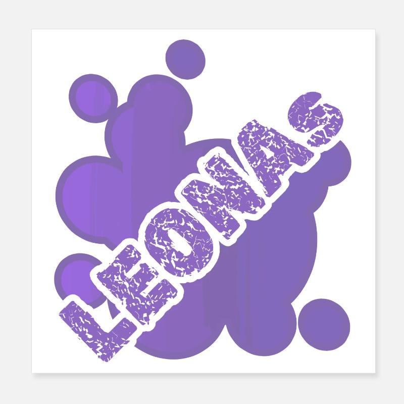 Leonas en tant qu’animal Poster 20 x 20 cm