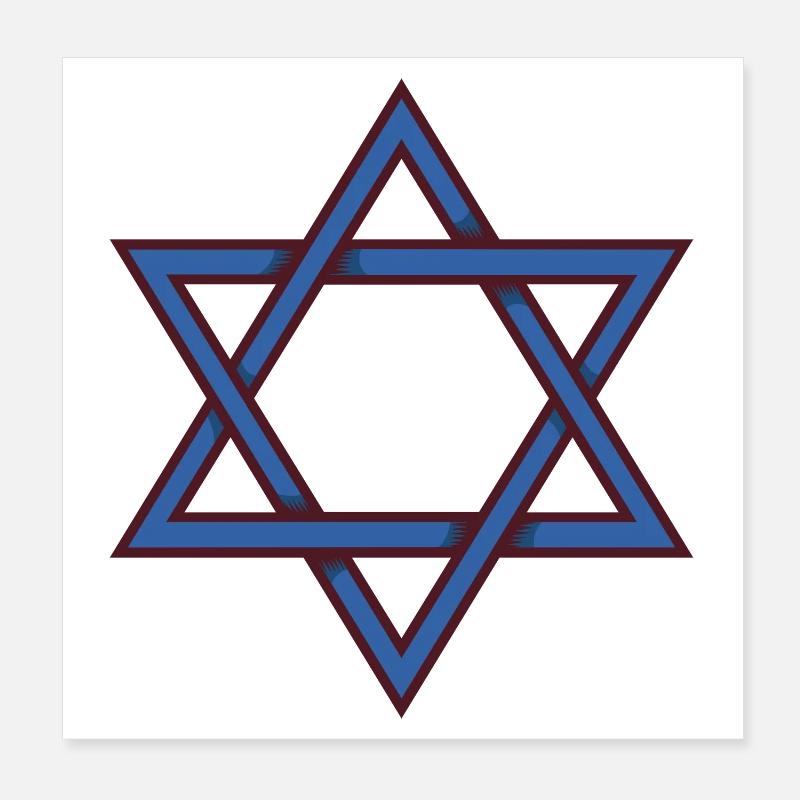 Intergalactic Star of Harmony Poster 8" x 8" (20x20 cm)