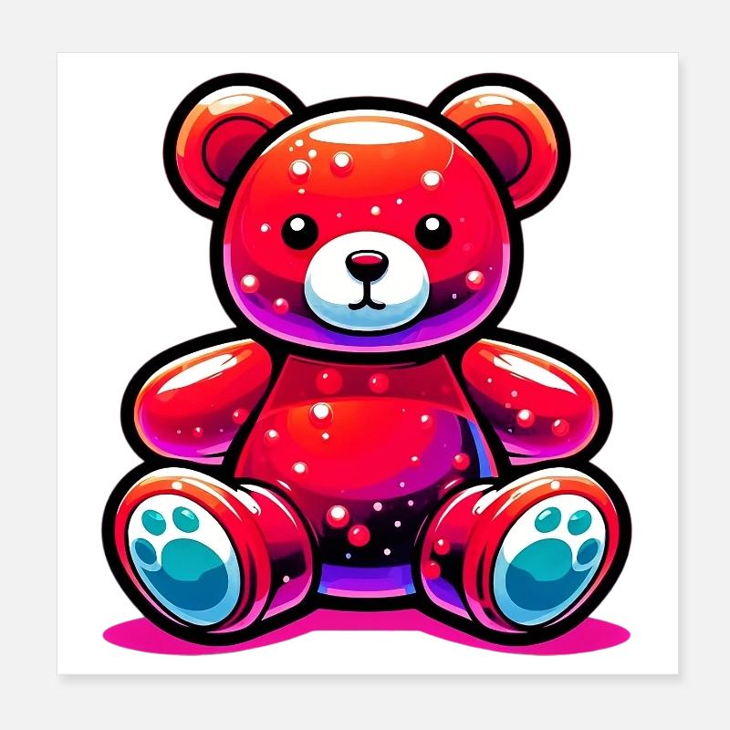 Ours Poster 20 x 20 cm