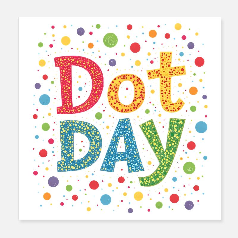DOT-TAG Poster 20x20 cm