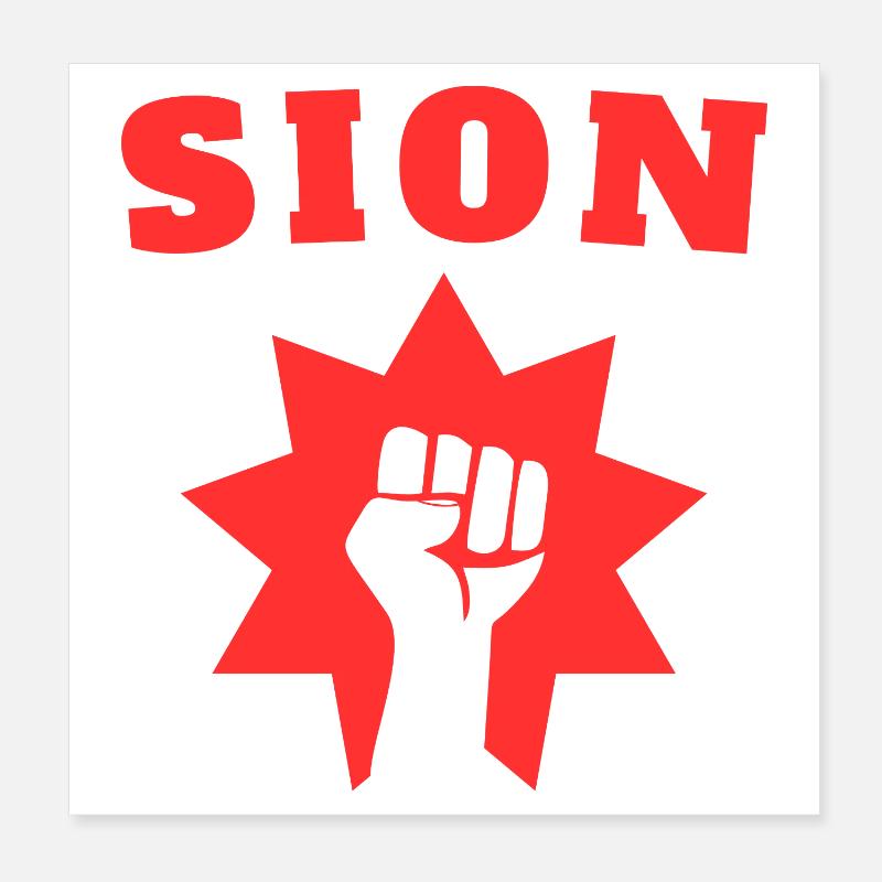 Sion Poster 20x20 cm