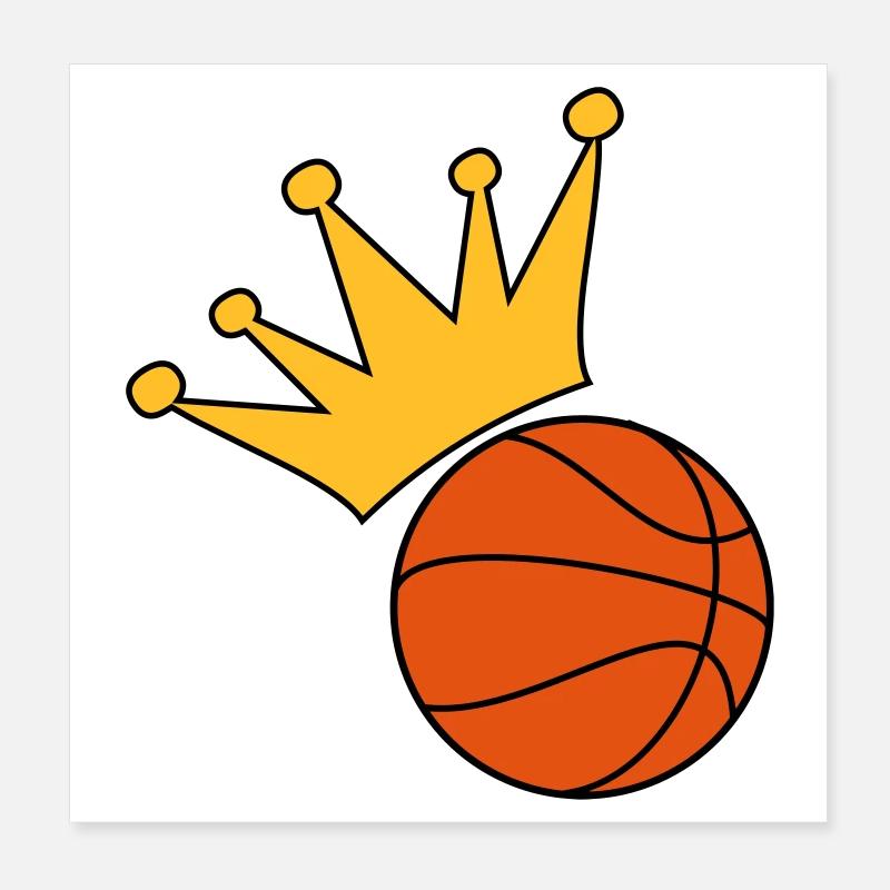 Basketball Poster 20x20 cm