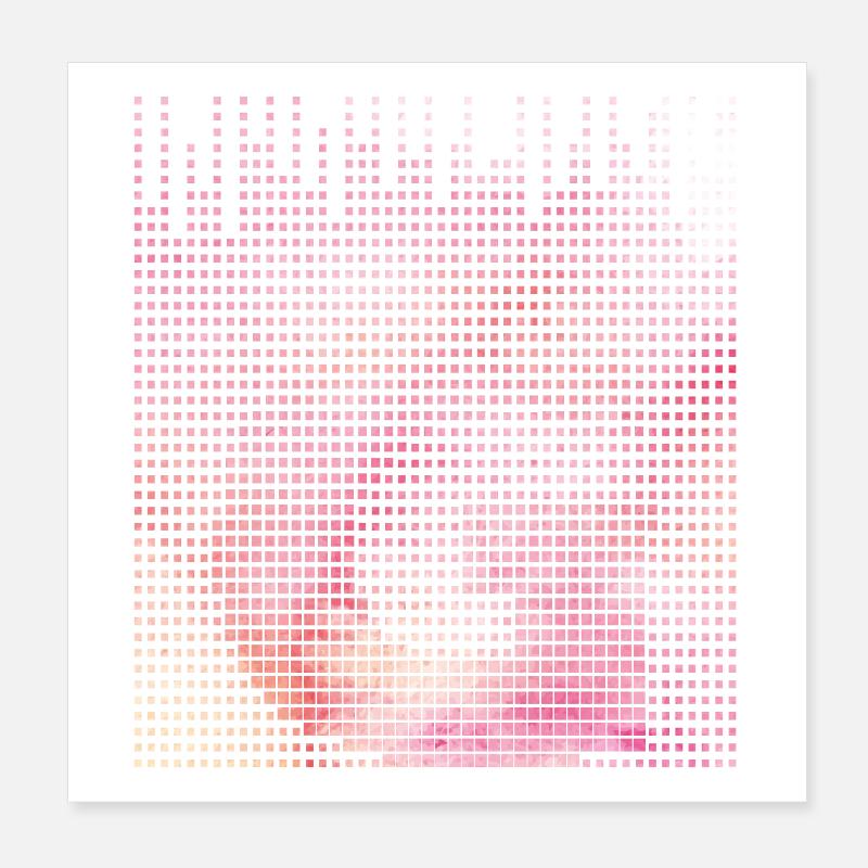 Letter G, Name, der Buchstabe G Poster 20x20 cm