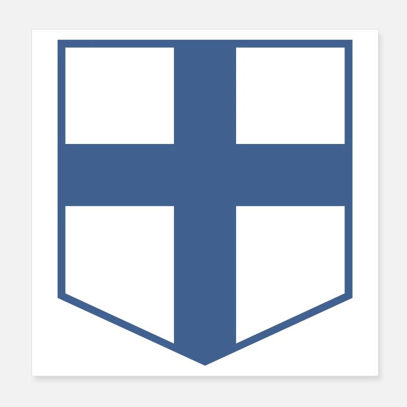 Finnland Poster 20x20 cm