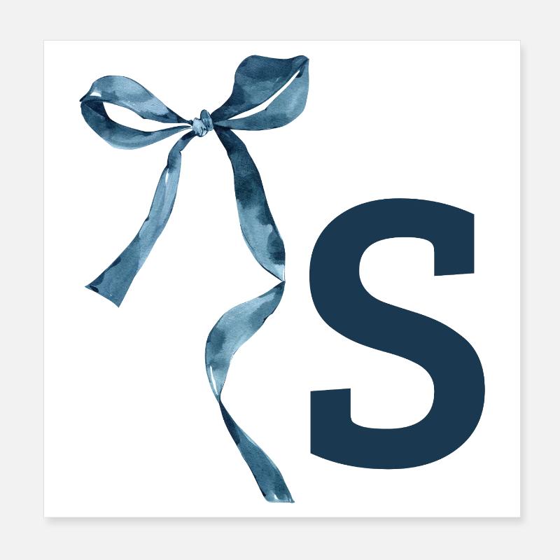 Geschenkidee von Monogram Poster 20x20 cm