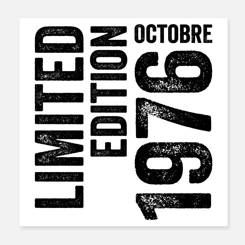 1976 Poster 20 x 20 cm