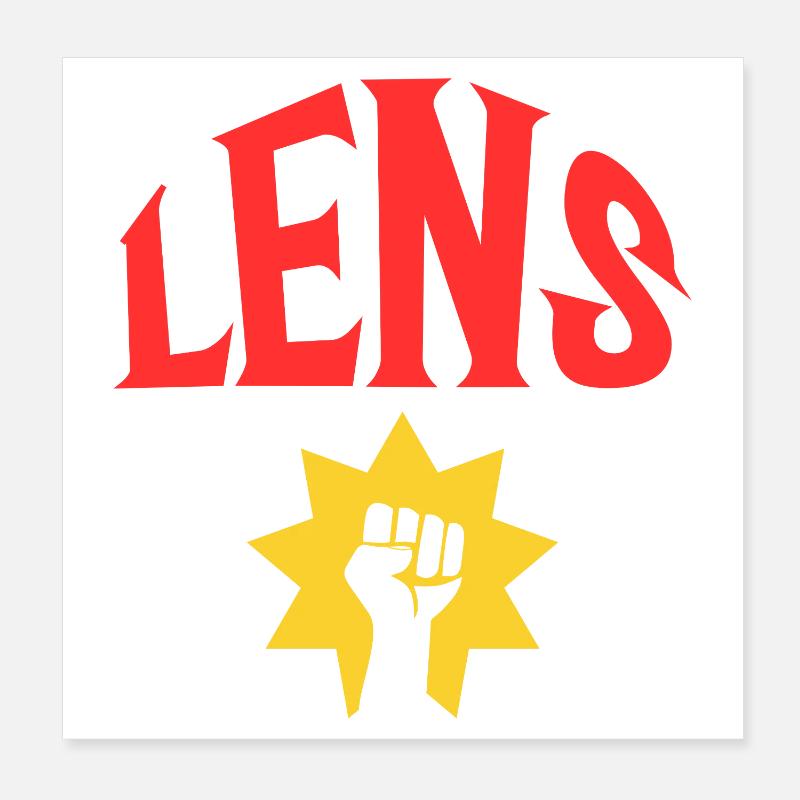 Lens Poster 8" x 8" (20x20 cm)