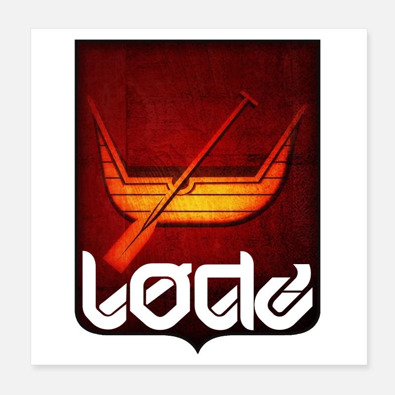 Lodz - Pologne Poster 20 x 20 cm