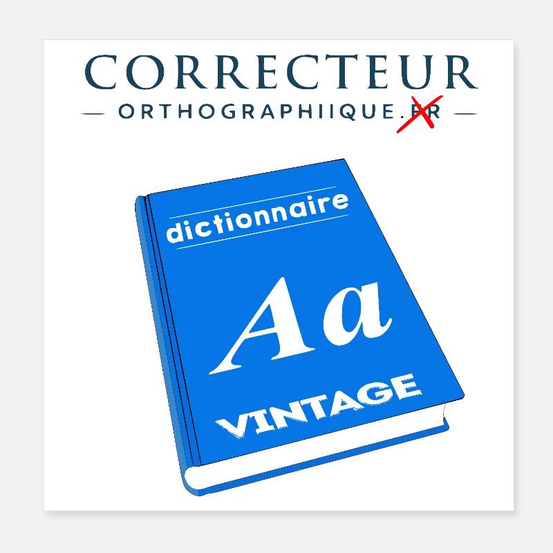 Spell checker Poster 8" x 8" (20x20 cm)