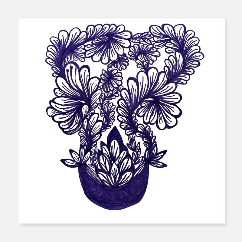 Created with ease! Poster 8" x 8" (20x20 cm)