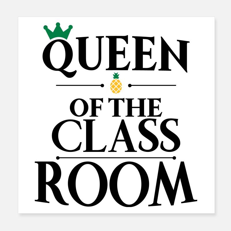 school Poster 8" x 8" (20x20 cm)