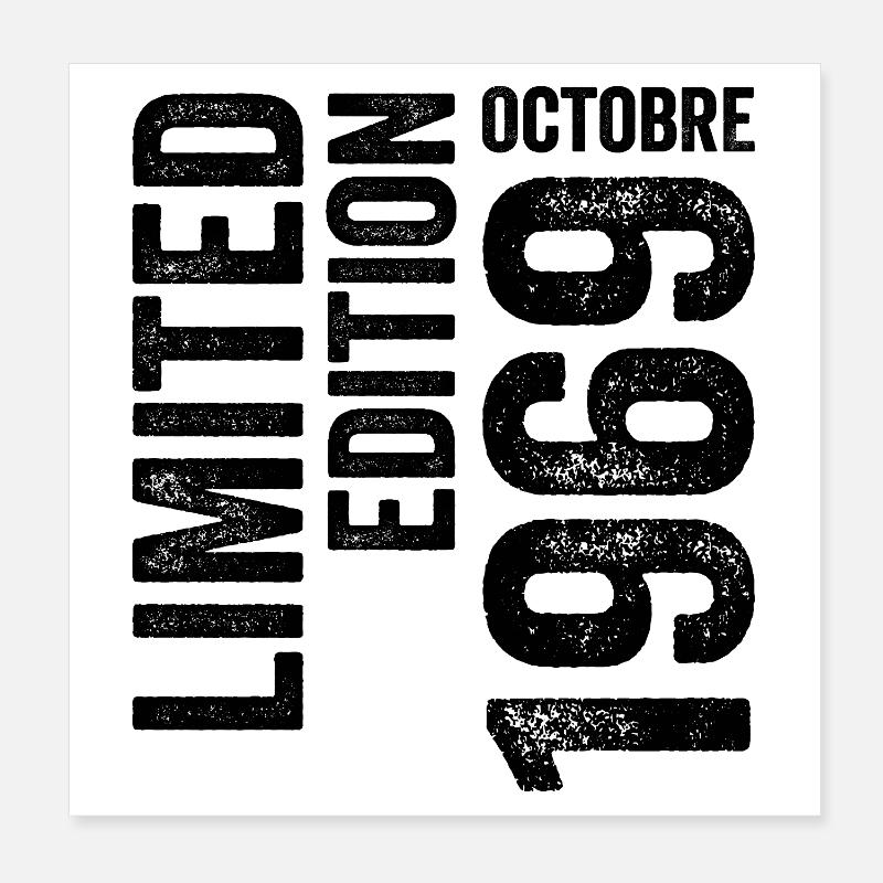 1969 Poster 20 x 20 cm
