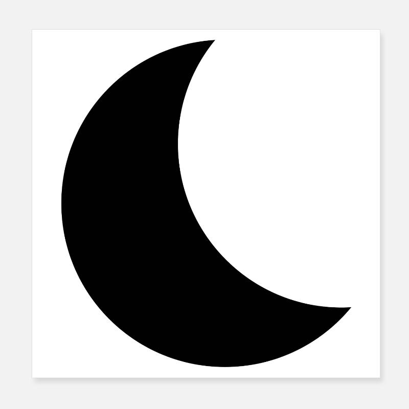 lune Poster 20 x 20 cm