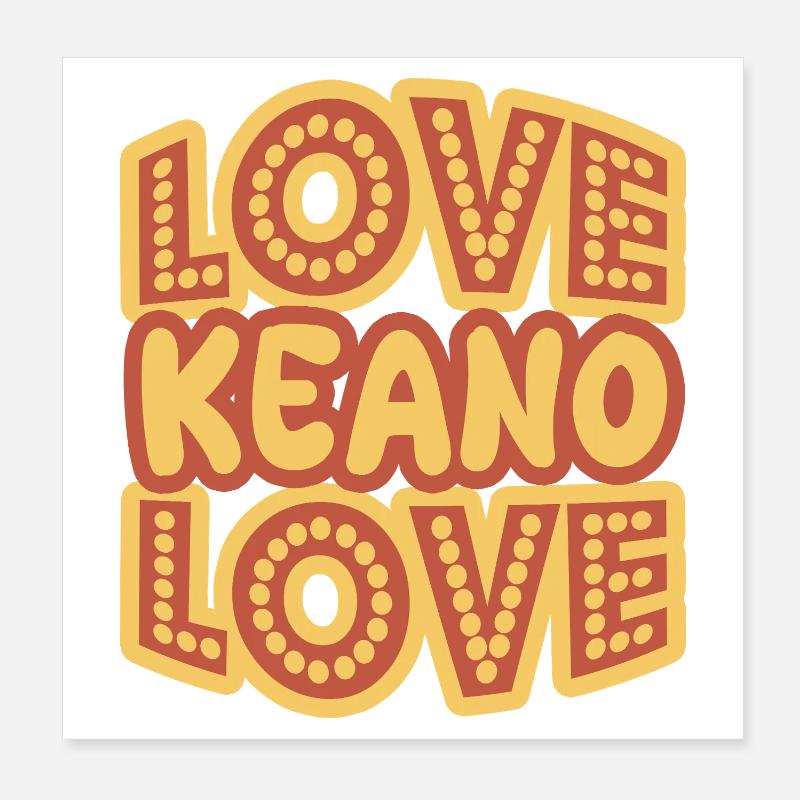 Dire Keano Poster 20 x 20 cm