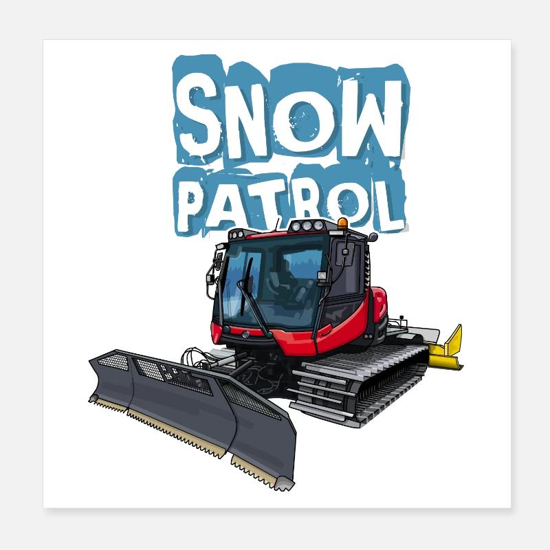 Snowcat Bully Poster 20 x 20 cm