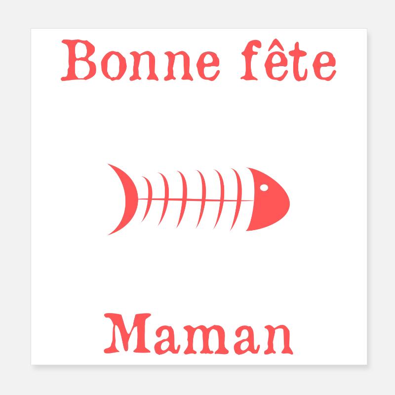 OMA. MUTTERTAG Poster 20x20 cm