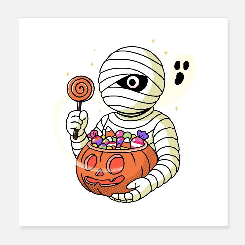 Zucker-Pharao Poster 20x20 cm