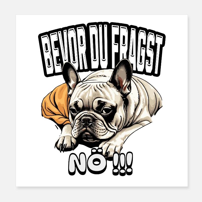 Before you ask... NO!!! Poster 8" x 8" (20x20 cm)