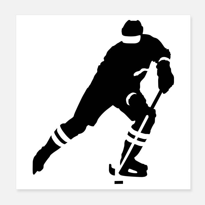 Hockey Poster 20 x 20 cm
